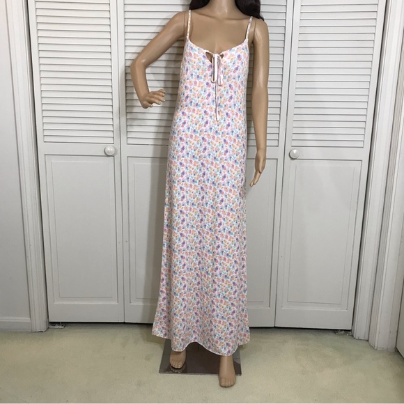 NWOT Zara Knit Floral Print Midi Dress Large - Picture 7 of 16